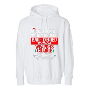 For Having His Gangs Out North Pole Correctional Matching Garment-Dyed Fleece Hoodie