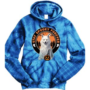 Funny Halloween Husky Stay Spooky Forever Costume Dog Lover Funny Gift Tie Dye Hoodie