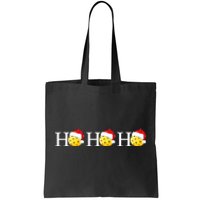 Funny Ho Ho Ho Christmas Pickleball Santa  Tote Bag