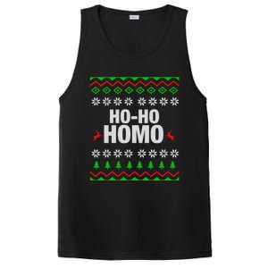 Funny Ho Ho Homo Gay Lgbt Ugly Christmas Gift PosiCharge Competitor Tank