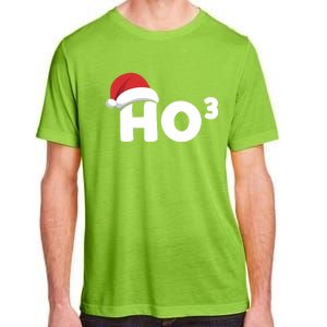 Funny Ho Ho Ho Ho3 Cubed Santa Christmas Math Teacher Xmas Meaningful Gift Adult ChromaSoft Performance T-Shirt