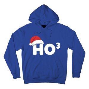 Funny Ho Ho Ho Ho3 Cubed Santa Christmas Math Teacher Xmas Meaningful Gift Hoodie