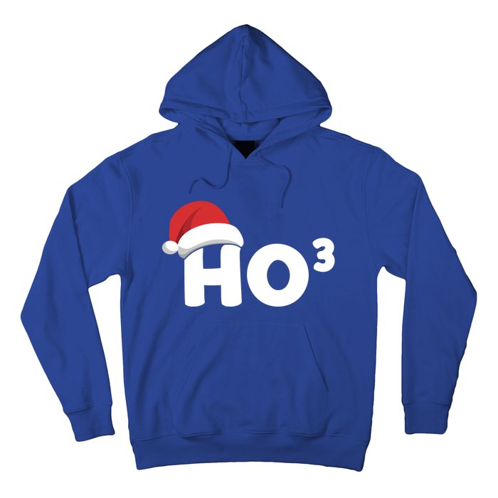 Funny Ho Ho Ho Ho3 Cubed Santa Christmas Math Teacher Xmas Meaningful Gift Hoodie