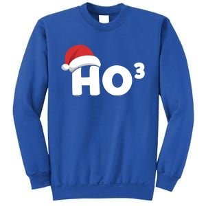 Funny Ho Ho Ho Ho3 Cubed Santa Christmas Math Teacher Xmas Meaningful Gift Sweatshirt