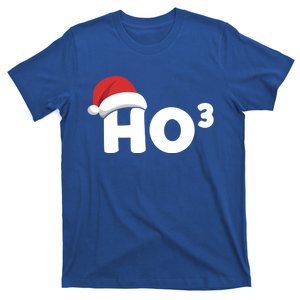 Funny Ho Ho Ho Ho3 Cubed Santa Christmas Math Teacher Xmas Meaningful Gift T-Shirt