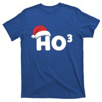 Funny Ho Ho Ho Ho3 Cubed Santa Christmas Math Teacher Xmas Meaningful Gift T-Shirt