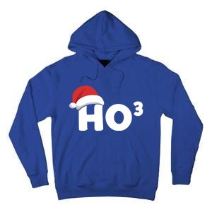 Funny Ho Ho Ho Ho3 Cubed Santa Christmas Math Teacher Xmas Meaningful Gift Tall Hoodie