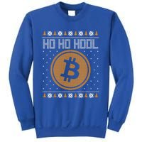 Funny Ho Ho Hodl Bitcoin Christmas Gift Ugly Party Funny Gift Sweatshirt