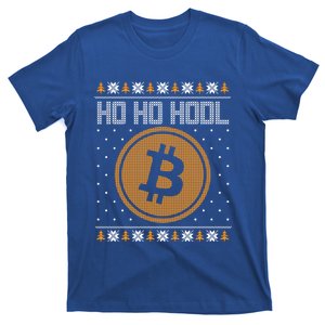 Funny Ho Ho Hodl Bitcoin Christmas Gift Ugly Party Funny Gift T-Shirt