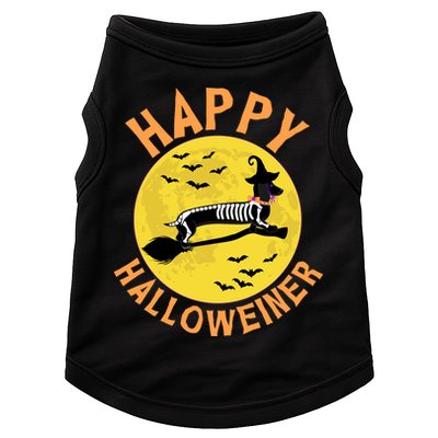 Funny Happy Halloweiner Dachshund Lover Doggie Tank