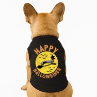 Funny Happy Halloweiner Dachshund Lover Doggie Tank
