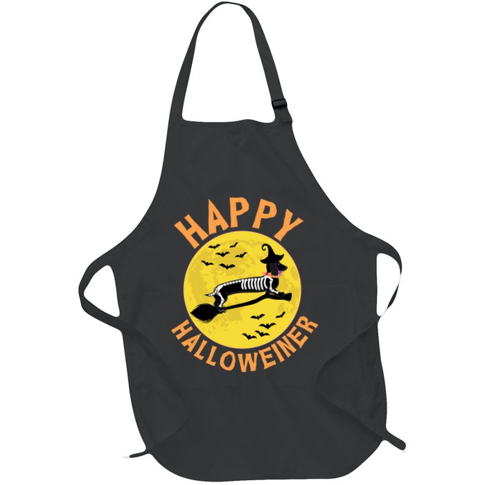 Funny Happy Halloweiner Dachshund Lover Apron