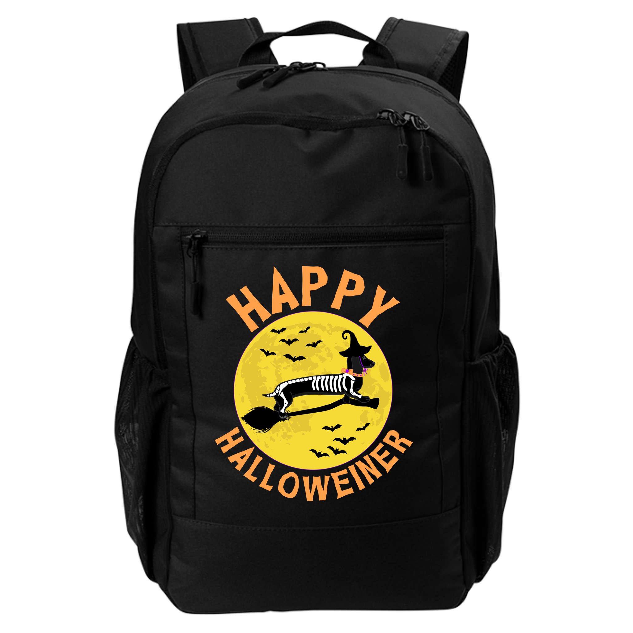 Funny Happy Halloweiner Dachshund Lover Backpack
