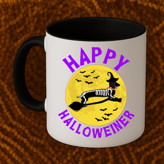 Funny Happy Halloweiner Dachshund Lover Mug