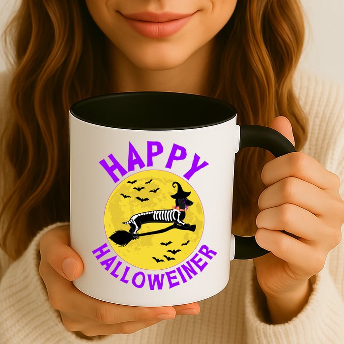 Funny Happy Halloweiner Dachshund Lover Mug