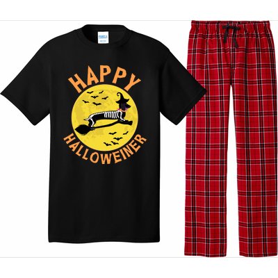 Funny Happy Halloweiner Dachshund Lover Pajama Set