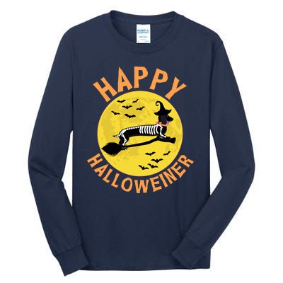 Funny Happy Halloweiner Dachshund Lover Tall Long Sleeve T-Shirt