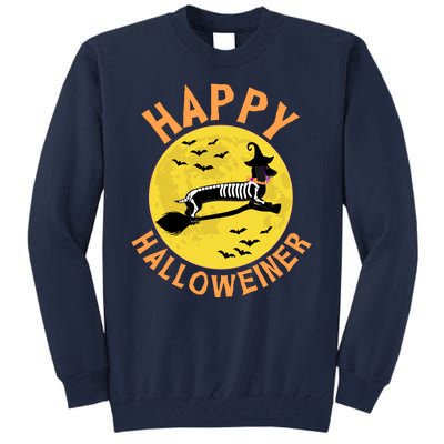 Funny Happy Halloweiner Dachshund Lover Tall Sweatshirt