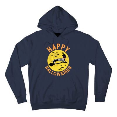 Funny Happy Halloweiner Dachshund Lover Tall Hoodie