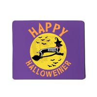 Funny Happy Halloweiner Dachshund Lover Mousepad