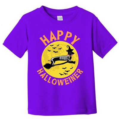 Funny Happy Halloweiner Dachshund Lover Toddler T-Shirt