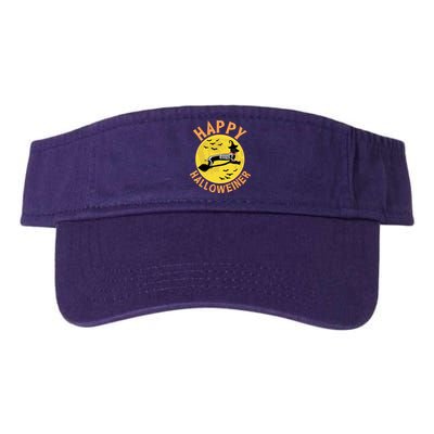 Funny Happy Halloweiner Dachshund Lover Visor