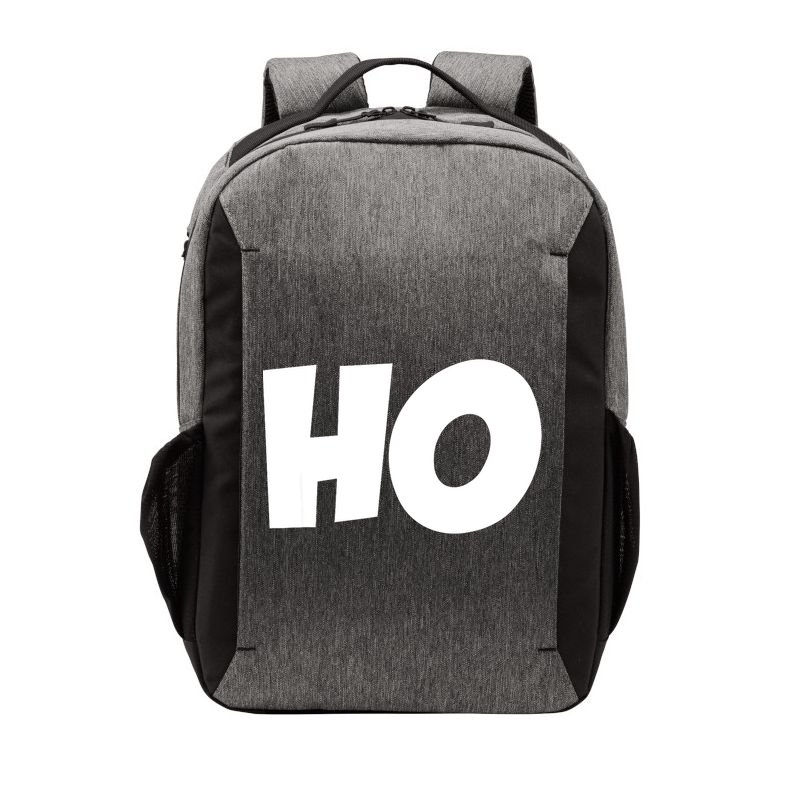 Funny Ho Ho Ho Christmas Matching Holidays Xmas Gift Vector Backpack