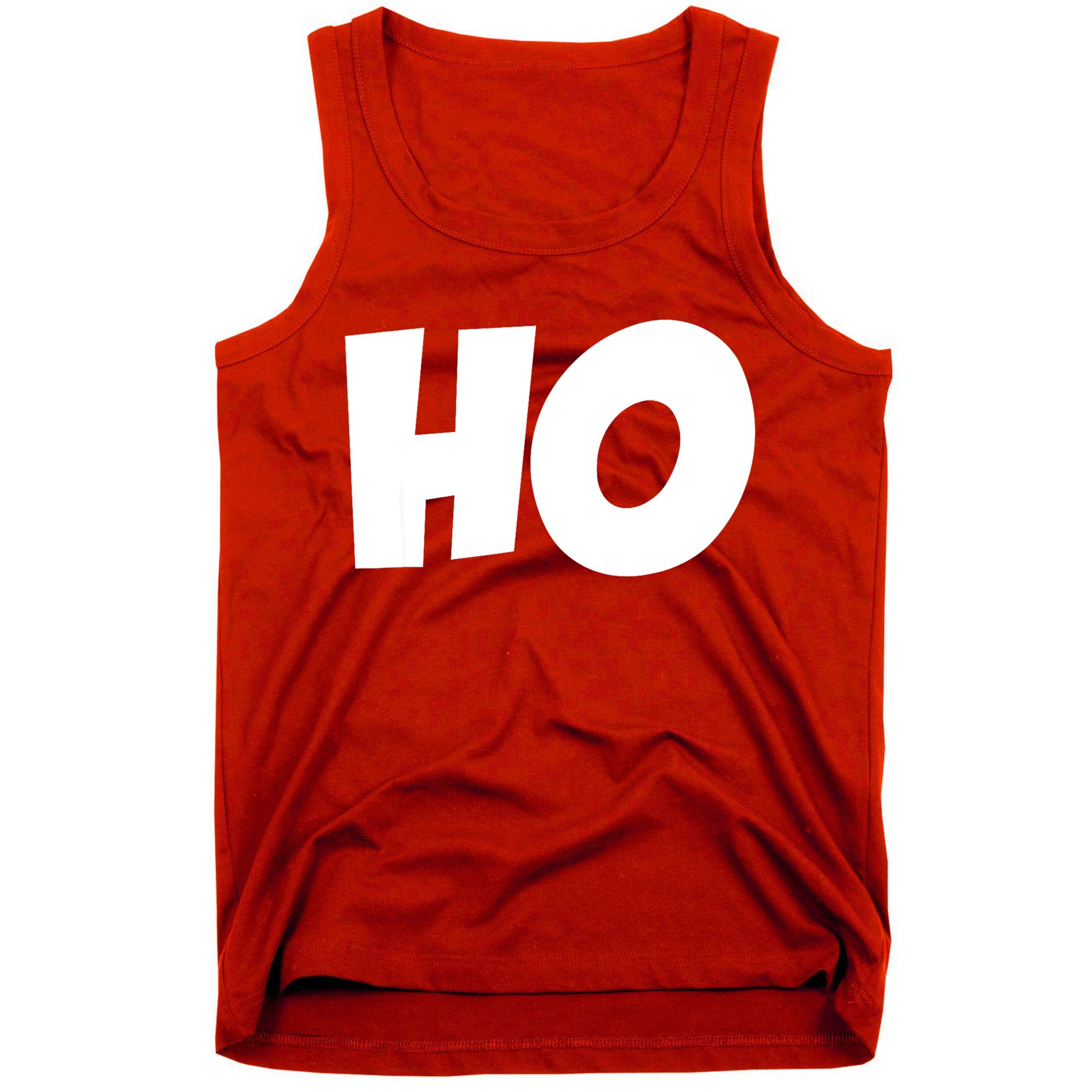 Funny Ho Ho Ho Christmas Matching Holidays Xmas Gift Tank Top