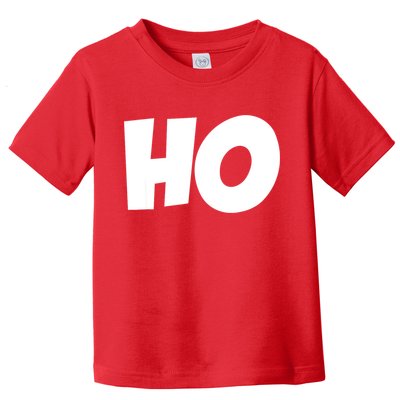 Funny Ho Ho Ho Christmas Matching Holidays Xmas Gift Toddler T-Shirt