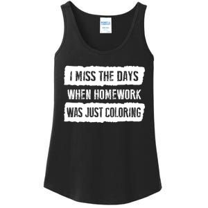 Funny Homework Hoodie Trending Gift For Teen Girl & Boy Ladies Essential Tank