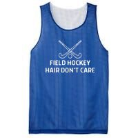 Field Hockey Hair Dont Care Outfit Great Gift Mesh Reversible Basketball Jersey Tank