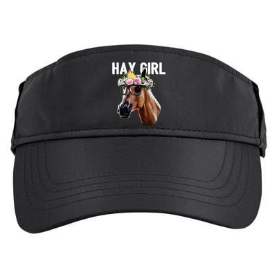 Floral Horse Horseback Riding Equestrian Farm Gift Adult Drive Performance Visor