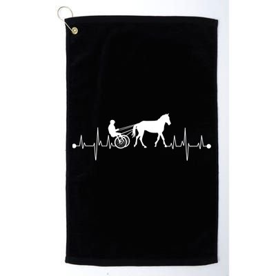 Funny Harness Horse Racing Gift Fo Men Women Horse Racer Fan Great Gift Golf Towel