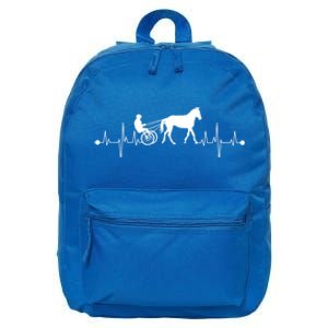 Funny Harness Horse Racing Gift Fo Men Women Horse Racer Fan Great Gift 16 in Basic Backpack