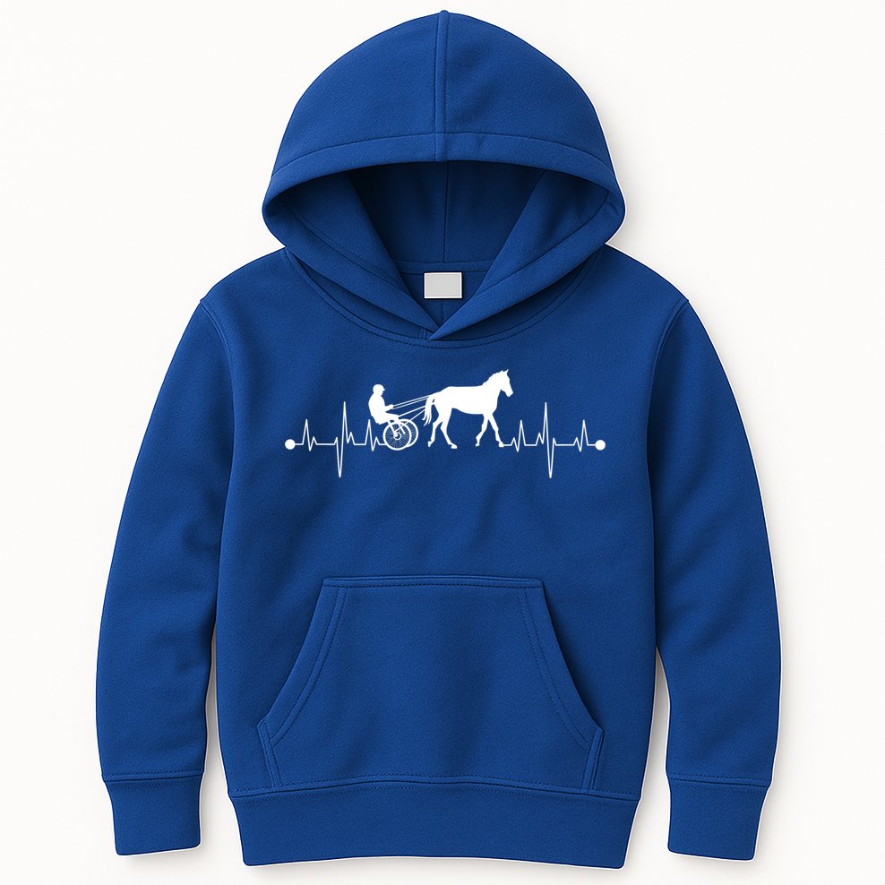 Funny Harness Horse Racing Gift Fo Men Women Horse Racer Fan Great Gift Kids Hoodie