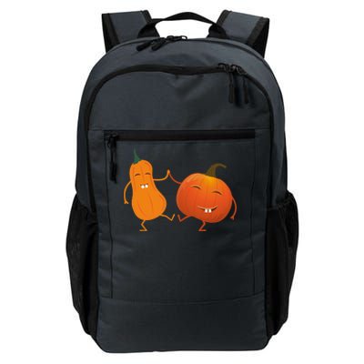 Funny Happy Halloween Dancing Squash And Pumpkin Gift Daily Commute Backpack