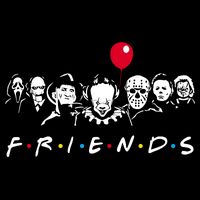 Friends Halloween Horror Doggie Tank