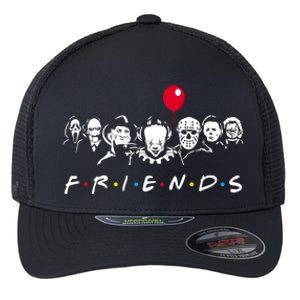 Friends Halloween Horror Flexfit Unipanel Trucker Cap