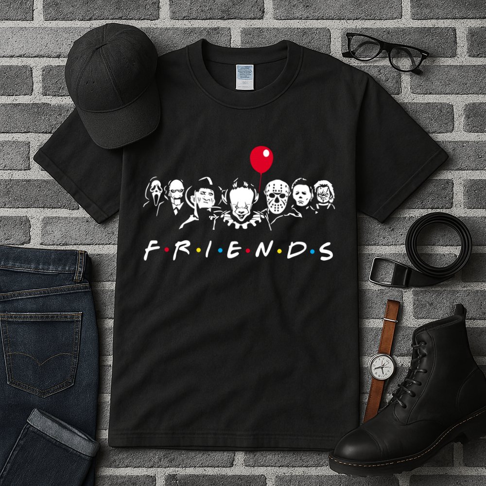 Friends Halloween Horror Tall T-Shirt