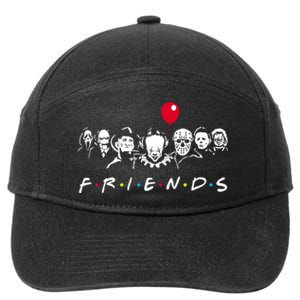 Friends Halloween Horror 7-Panel Snapback Hat