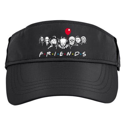 Friends Halloween Horror Adult Drive Performance Visor