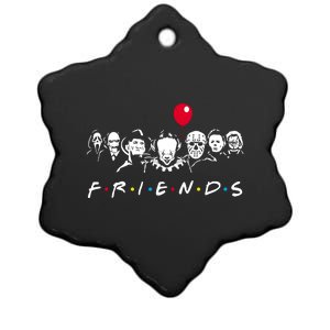 Friends Halloween Horror Ceramic Star Ornament