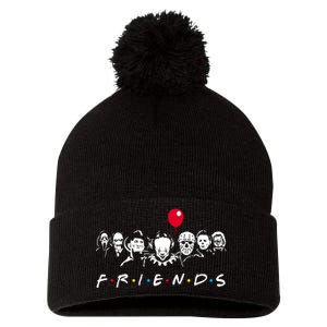 Friends Halloween Horror Pom Pom 12in Knit Beanie