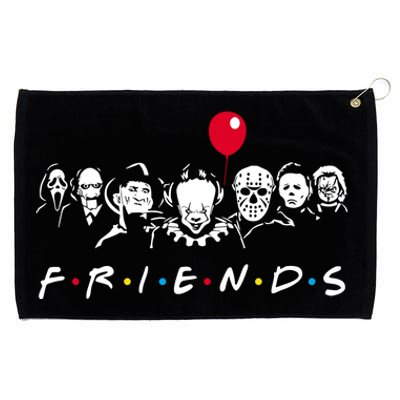 Friends Halloween Horror Grommeted Golf Towel