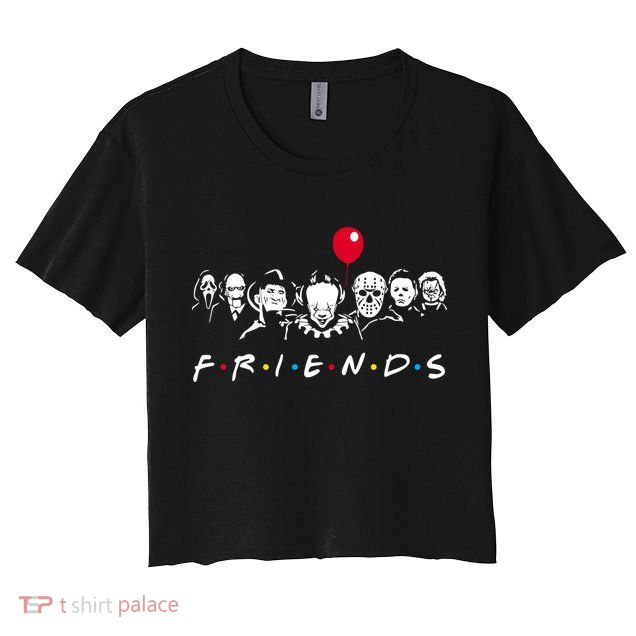 Friends Halloween Horror Crop Top