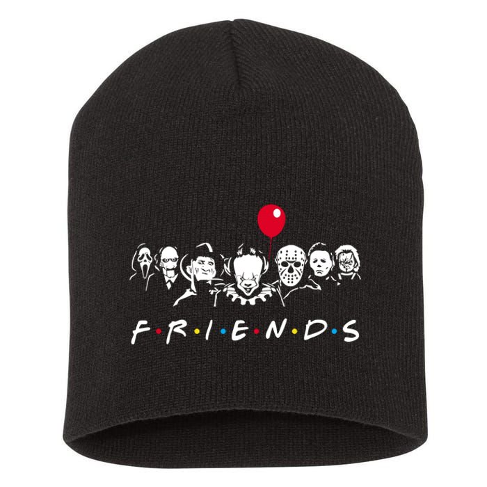 Friends Halloween Horror Short Acrylic Beanie