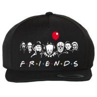 Friends Halloween Horror Wool Snapback Cap