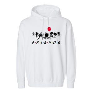 Friends Halloween Horror Garment-Dyed Fleece Hoodie