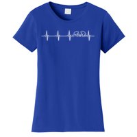 Field Hockey Heartbeat Funny Gift Meaningful Gift Women's T-Shirt