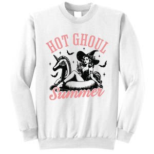 Funny Halloween Hot Ghoul Summer Summerween Sweatshirt